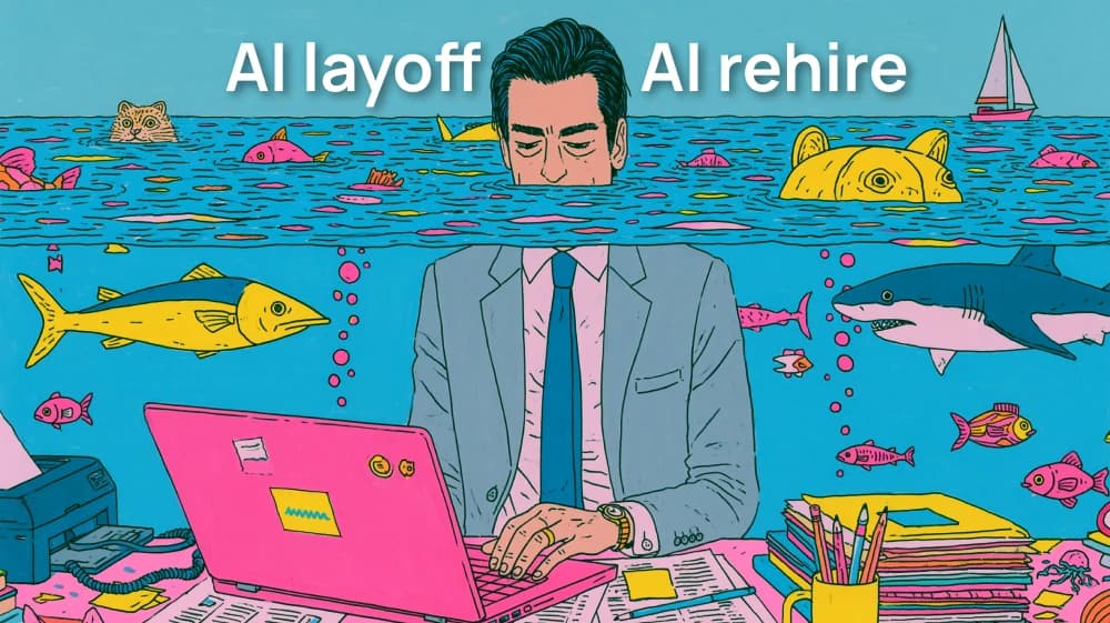 Why companies are rehiring the workers AI replaced.
