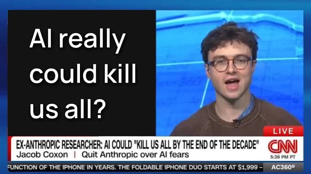 AI could kill us all? What the evidence shows