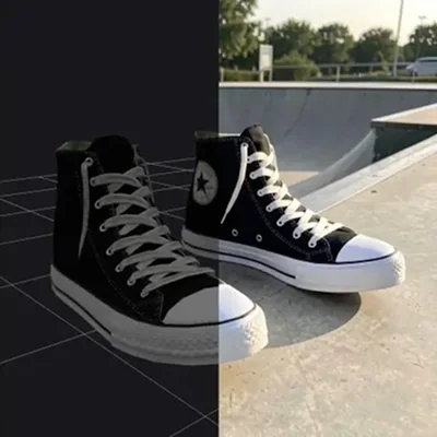 3D — Model render